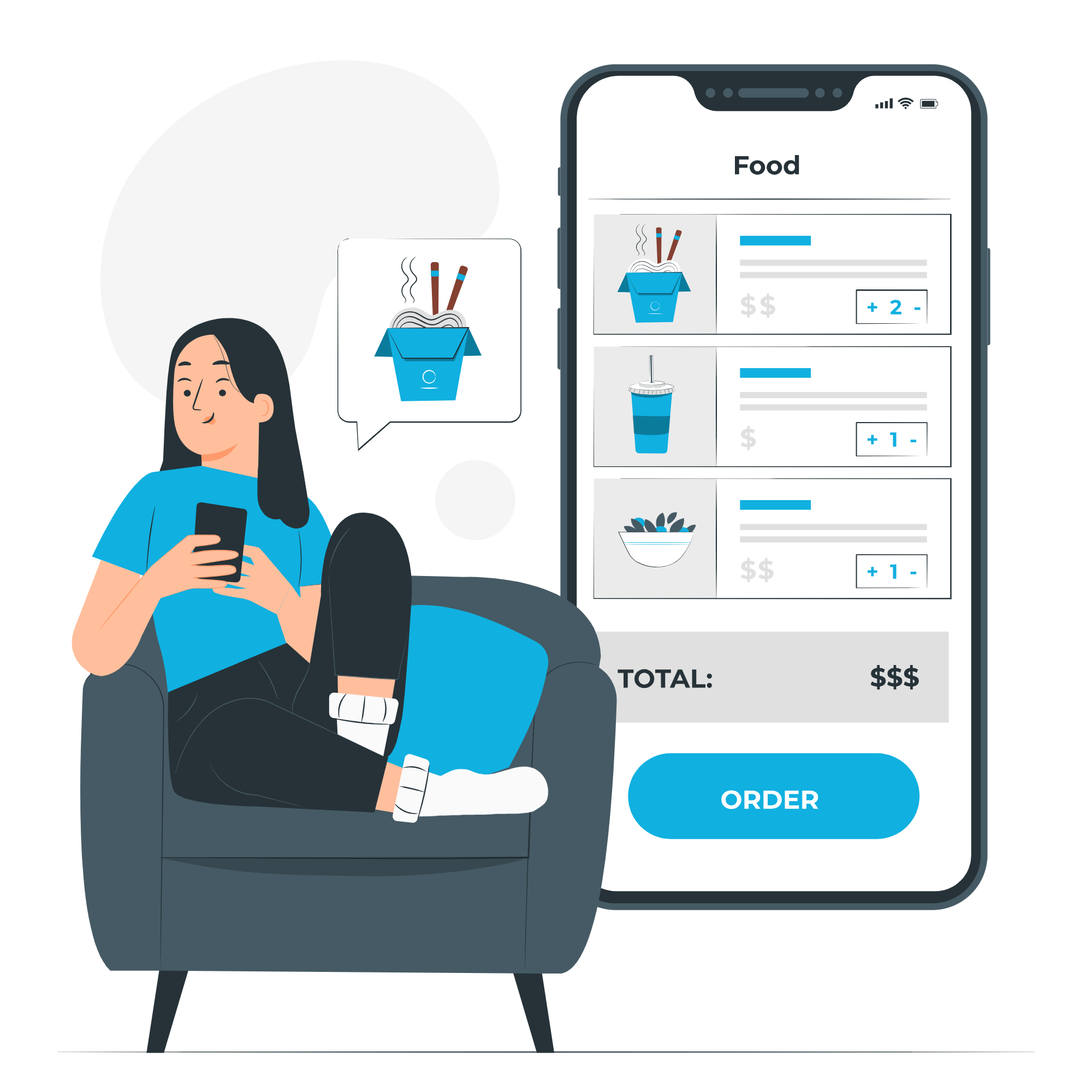 Illustration zur Speisewelt Einreichen-Funktion